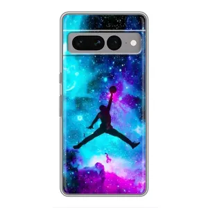 Чехлы для Google Pixel 7 Pro - с картинкой JORDAN (AlphaPrint) (Яркий Джордан)