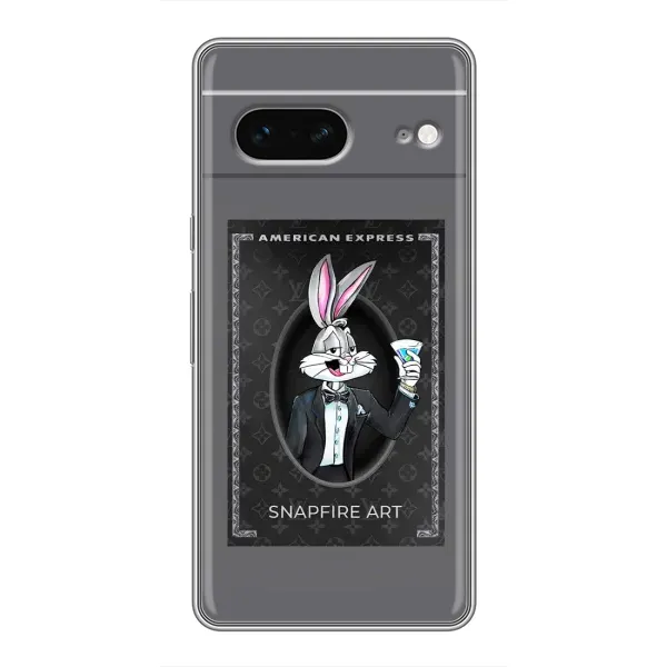 Чохол з принтом «Бакс Бані LV» для Google Pixel 7