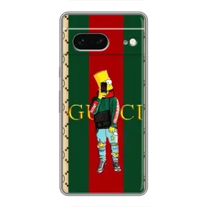 Бренднові Чохли для Google Pixel 7 - (PREMIUMPrint) (Барт ГУЧЧІ)