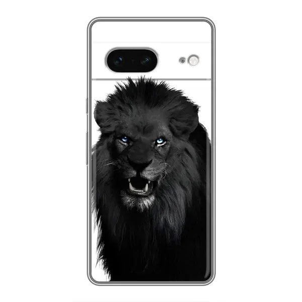 Чохол з принтом «Чорний ЛЕВ» для Google Pixel 7