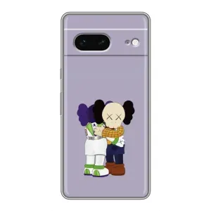 Чохли для Google Pixel 7 - Bearbrick Louis Vuitton (PREMIUMPrint) (Дружба Беарбрік)