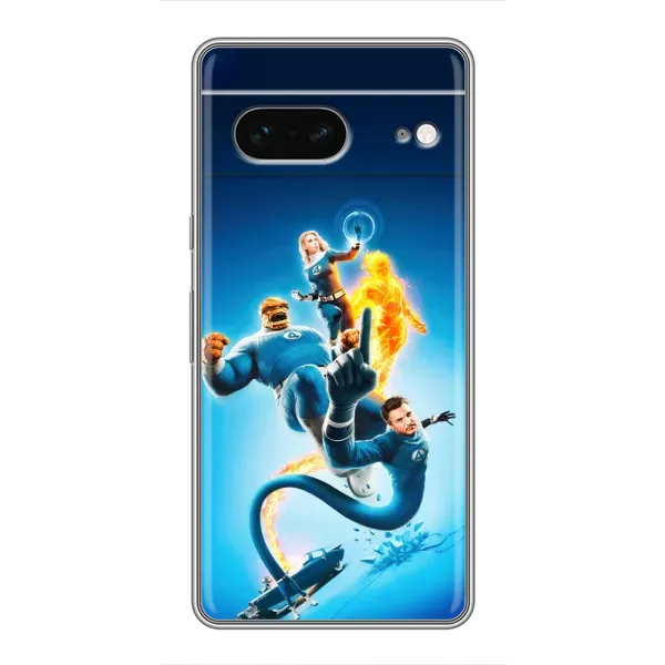 Чохол з принтом «Герої Фантастична Четвірка» для Google Pixel 7