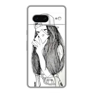 Чохол з друком для Google Pixel 7 - (Мода) (AlphaPrint) (Фото дівчини)