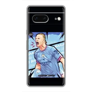 Чохли з футболістом Ерлінг Холанд для Google Pixel 7 (AlphaPrint) (гол Ерлінг Холанд)