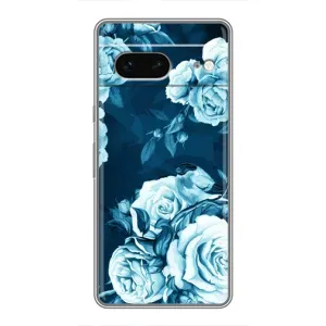 Чехлы (ART) Цветы на Google Pixel 7 (VPrint) (Блактині бутони)