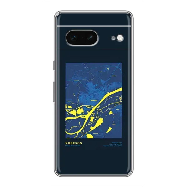 Чохол з принтом «Херсон» для Google Pixel 7