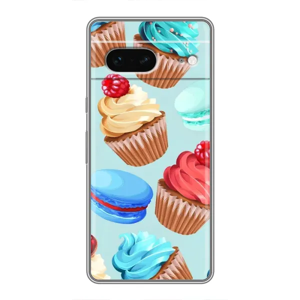 Чохол з принтом «Кексики» для Google Pixel 7