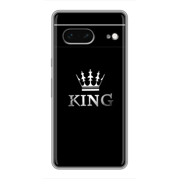 Чохол з принтом «KING» для Google Pixel 7
