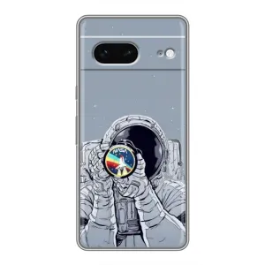 Чохол NASA для Google Pixel 7 (AlphaPrint) (Космонавт фото)