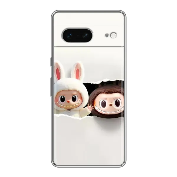 Чохол з принтом «Лабубу» для Google Pixel 7
