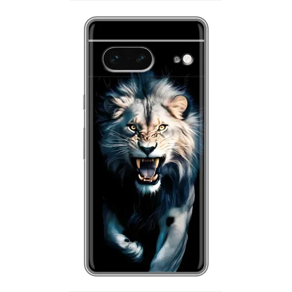 Чехол с принтом «Лев в темноте» для Google Pixel 7