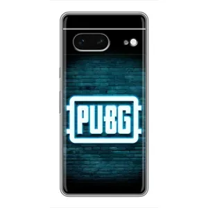 Чеjхол PUBG для Гугл Піксель 7 (AlphaPrint) (Лого PUBG)