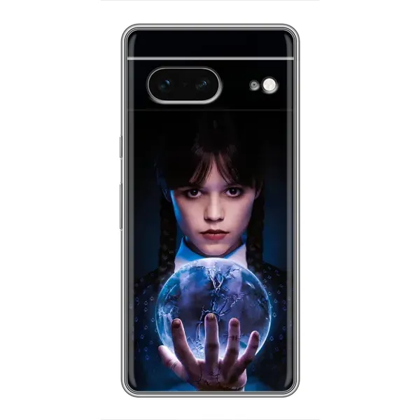 Чохол з принтом «Магічна сфера Венздей» для Google Pixel 7