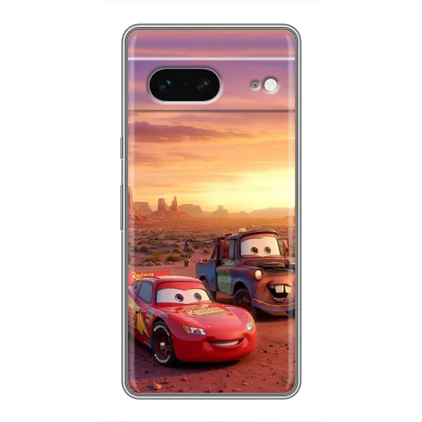 Чохол з принтом «Маквін та Сирник» для Google Pixel 7