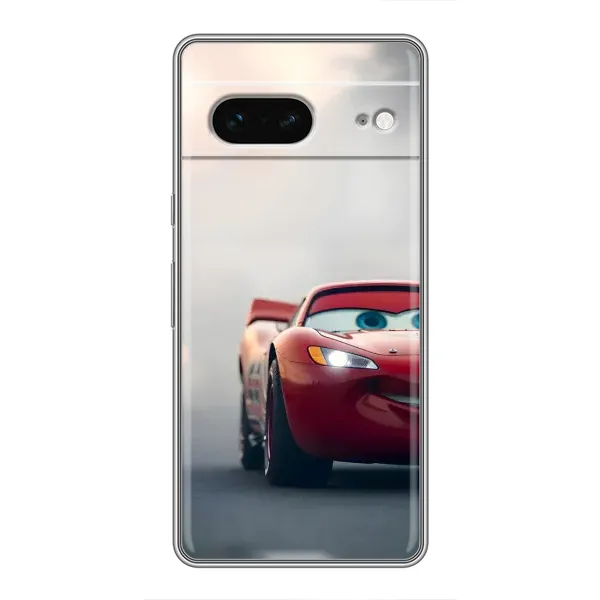 Чохол з принтом «Швидкісний Маквін» для Google Pixel 7