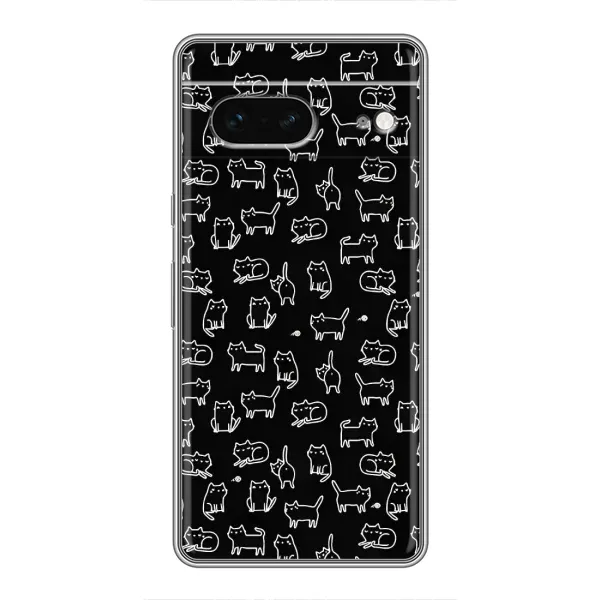Чохол з принтом «Маленькі котики» для Google Pixel 7