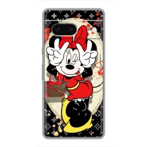 Чохол Disney Mouse Google Pixel 7 (PREMIUMPrint) (Мінні peace)