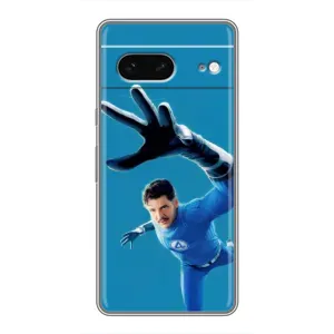 Чохол з принтом Фантастична четвірка для Google Pixel 7 (Містер Фантастік супергерой)