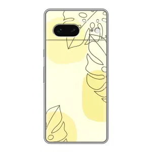 Силиконовый чехол с принтом в цветах на Google Pixel 7