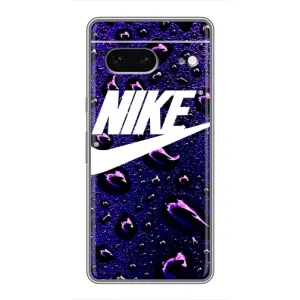 Чехол для Google Pixel 7 - с принтом Найк (AlphaPrint) (Найк принт)