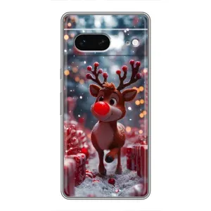 Чохол з принтом «Олень серед подарунків» для Google Pixel 7