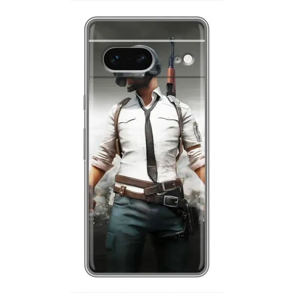 Чохол з принтом «Пабг мен» для Google Pixel 7 Чохол з принтом «Пабг мен» для Google Pixel 7