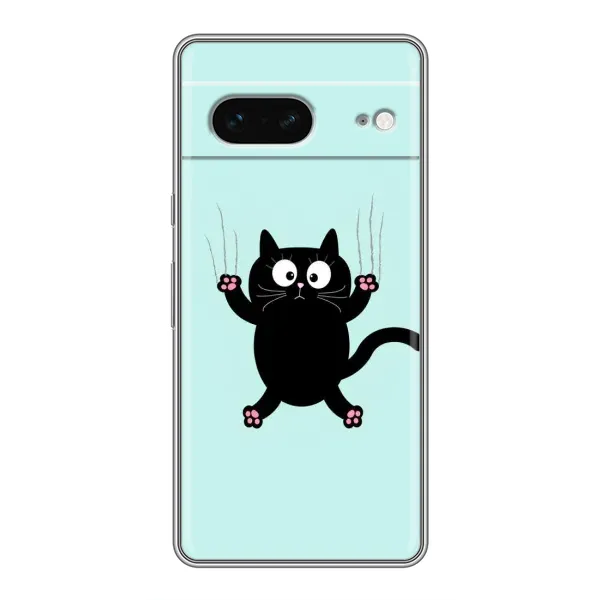 Чохол з принтом «Падаючий кіт» для Google Pixel 7