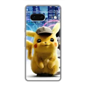 Чехол с Пикачу на Google Pixel 7 (Пикачу в городе)