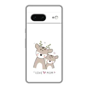 Чохли для мами на Google Pixel 7 (Оленята мама і малюк)