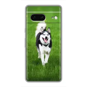 Чохол з Хаскі Google Pixel 7 - (AlphaPrint) (Радісний Хаскі)