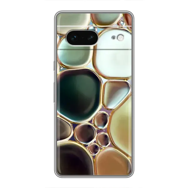 Чехол с принтом «Радужный Мрамор» для Google Pixel 7 Чехол с принтом «Радужный Мрамор» для Google Pixel 7