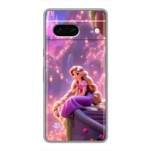 Чохол з принтом «Рапунцель у замку» для Google Pixel 7