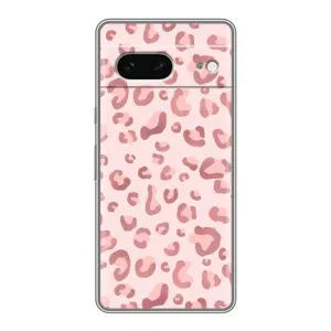 Чохол з розовим принтом для Google Pixel 7 (Рожевий леопард)