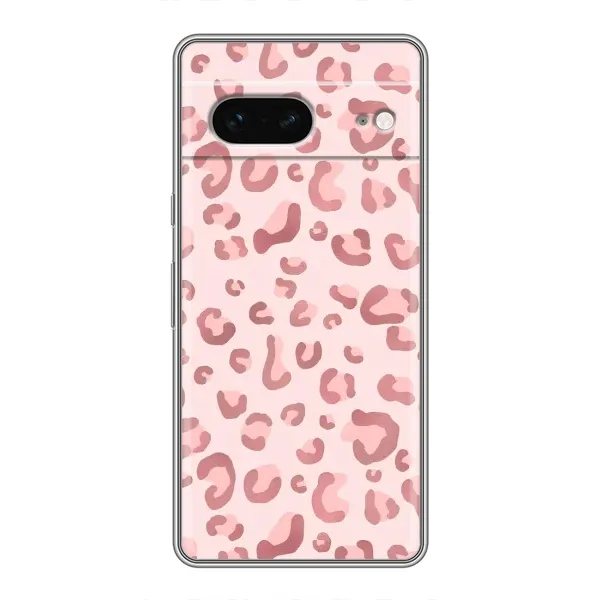 Чехол с принтом «Розовый леопард» для Google Pixel 7