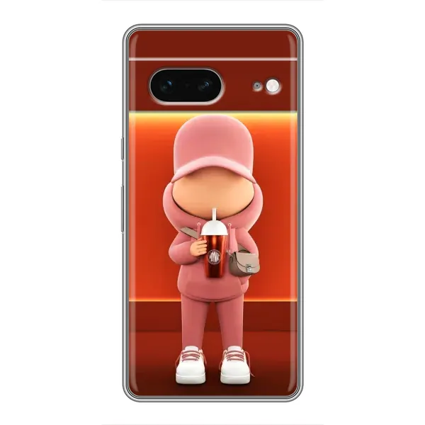 Чохол з принтом «З Кавою» для Google Pixel 7