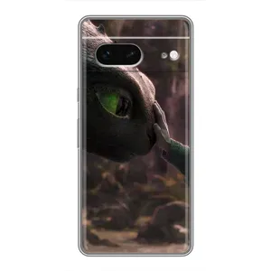 Чохол з принтом «Сцена з драконом» для Google Pixel 7