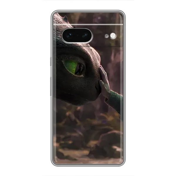 Чохол з принтом «Сцена з драконом» для Google Pixel 7