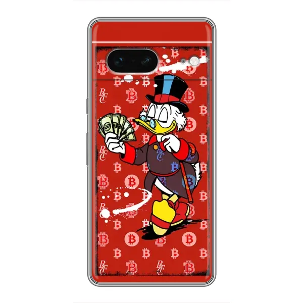 Чохол з принтом «Scrooge MagDag» для Google Pixel 7