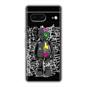 Чохли для Google Pixel 7 - Bearbrick Louis Vuitton (PREMIUMPrint) (Стиль Bearbrick)