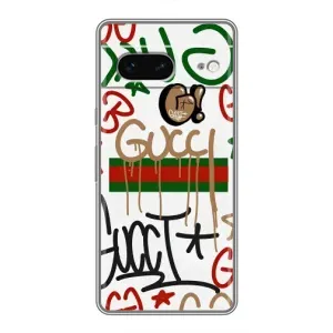 Бренднові Чохли для Google Pixel 7 - (PREMIUMPrint) (Стиль GUUCI)