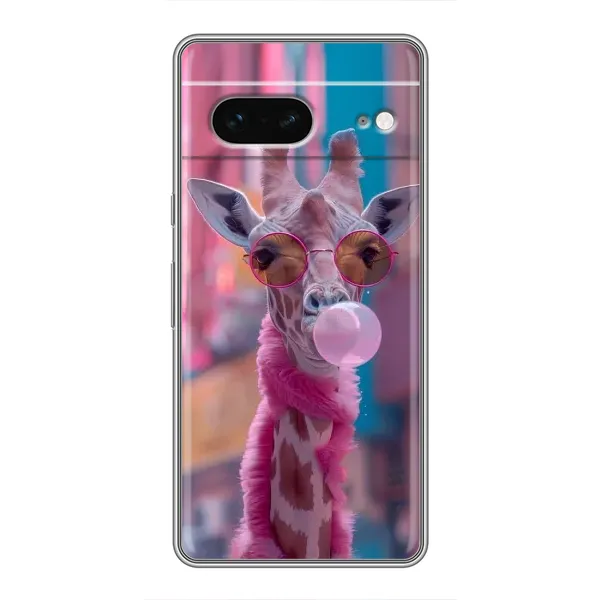 Чохол з принтом «Стильна жирафа» для Google Pixel 7 Чохол з принтом «Стильна жирафа» для Google Pixel 7