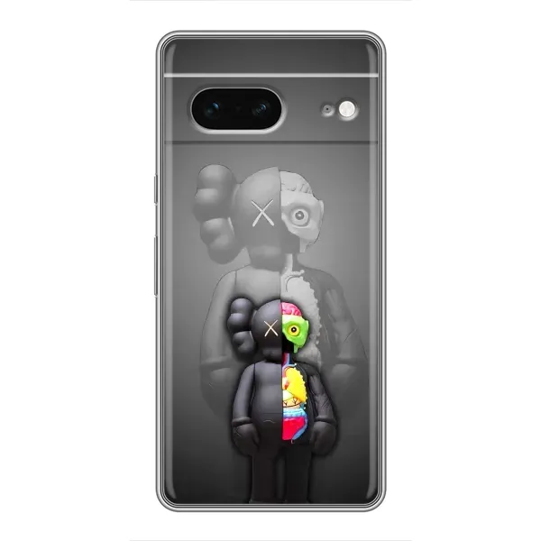 Чохол з принтом «Тіло Bearbrick» для Google Pixel 7