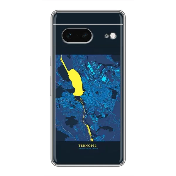 Чохол з принтом «Тернопіль» для Google Pixel 7