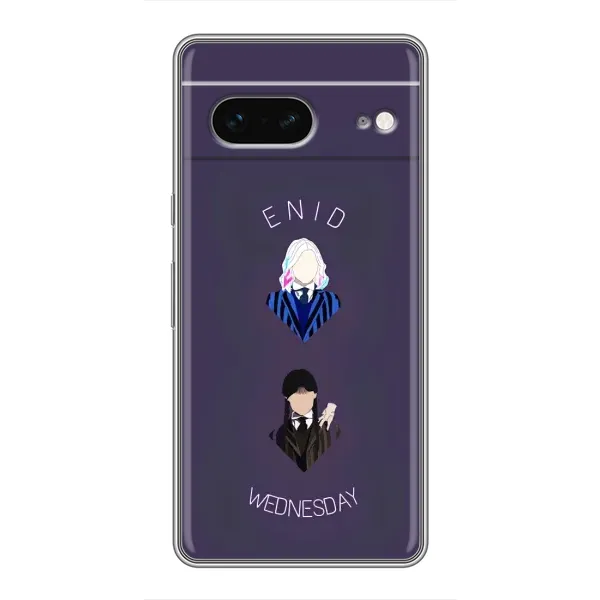 Чохол з принтом «Венздей і подруга» для Google Pixel 7 Чохол з принтом «Венздей і подруга» для Google Pixel 7