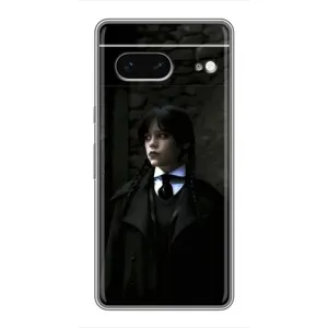 Чохол з дизайном Венздей 2 на Google Pixel 7 (Темний стиль Венздей)