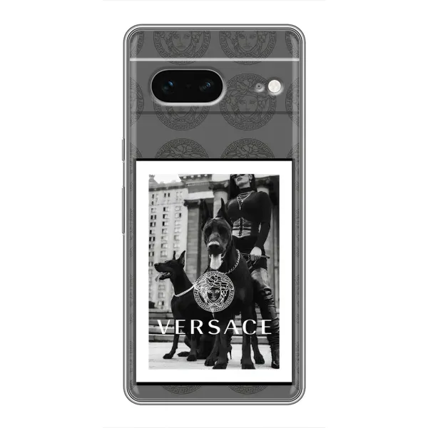 Чохол з принтом «Версаче» для Google Pixel 7