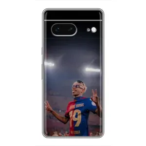Чохол з футболістом Ламін Ямаль Google Pixel 7 (Ямаль на стадіоні)