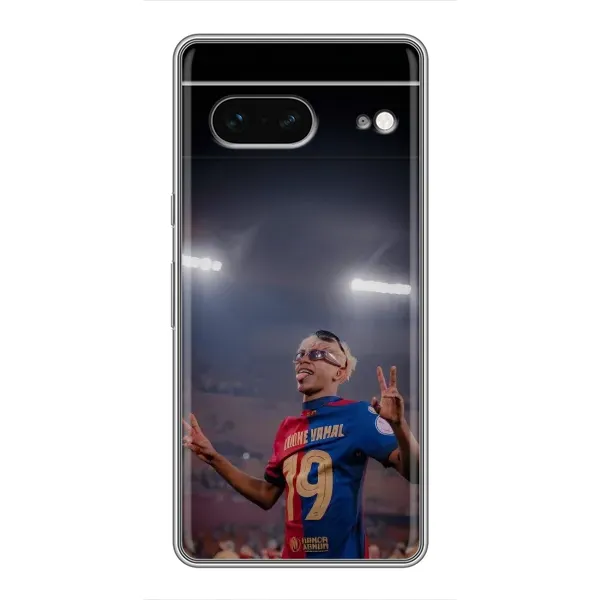 Чехол с принтом «Ямаль на стадионе» для Google Pixel 7