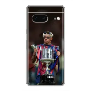 Чохол з футболістом Ламін Ямаль Google Pixel 7 (Ямаль з кубком)