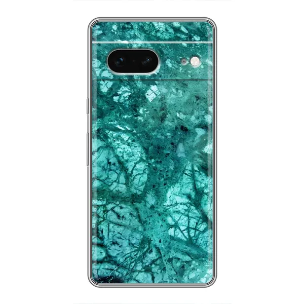 Чехол с принтом «Зеленый мрамор» для Google Pixel 7 Чехол с принтом «Зеленый мрамор» для Google Pixel 7